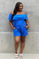 Culture Code PlusSize Off The Shoulder Romper