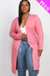 Long Sleeves Belted Cardigan