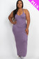 Plus Racer Back Maxi Dress