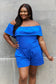 Culture Code PlusSize Off The Shoulder Romper